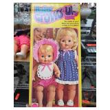 1980s Baby Grows Up Doll in Original Box