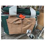 Poler Mega Camera Cooler in Green and Tan