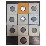 Early Buffalo Nickels 1913-D type 1 & 2