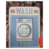 Decorative Laundry Room Wall Sign