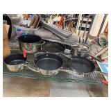 Wolfgang Puck Stainless Steel Cookware Lot