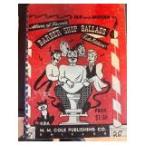 Vintage Sheet Music Books