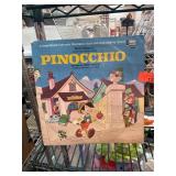 Walt Disneys Pinocchio Book and Record Set
