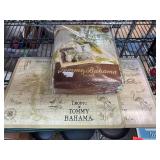 Tommy Bahama Home Drapes and Placemats Set