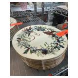 Lenox Winter Greetings Salad Plates Set of 10