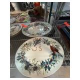 Lenox Winter Greet Charger Plates Set