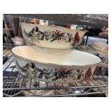 Lenox Winter Greetings Bird Pattern Bowls Set