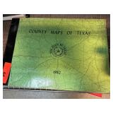 1982 County Maps of Texas Atlas