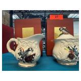 Lenox Winter Greetings Sugar Bowl and Creamer Set