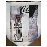 Coca-Cola-Themed Art and Ice Bucket