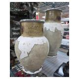 Moqueux Pere & Fils Ceramic Vases