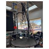 Rustic Hanging Balance Scale with Hook and Weight