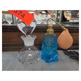 Puthod Italy Crystal and Glass Vanity Set