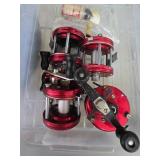 Abu Garcia Red Fishing Reels