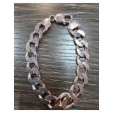 Sterling Silver Bracelet, 35g Total Weight