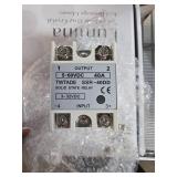 Black Aluminum Heat Sink With Attached Module