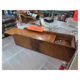 Wooden Domino Set with Sliding Lid Box