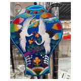 Multicolored Embroidered Hanging Decor