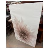 Two Framed Canvas Artwork Pieces