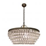 Pottery Barn Clarissa Chandelier in Bronze Finish