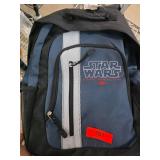 Star Wars Themed Backpack in Blue and Black