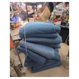 10 Blue Moving Blankets
