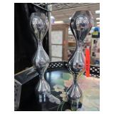 Nambe Studio Metal Candlestick Pair