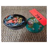 Hand-Painted Russian Lacquer Boxes