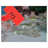 Swarovski Crystal Shark Figurine on Wave Base