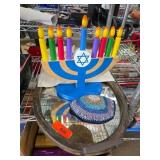 Hanukkah Menorah Set With Accessories