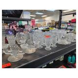 Clear Pressed Glassware
