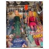 Disney Frozen and Barbie in Princess Power Dolls