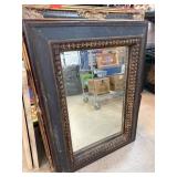 Decorative Framed Mirror with Ornate Border