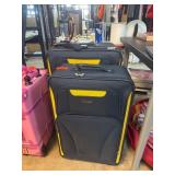 Two Nautica Rolling Suitcases