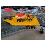 Diecast Volvo A35C 6ï¿½6 Cement Mixer with Trailer