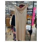 Bebe Champagne Slip Dress, Size M