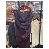 Davidï¿½s Bridal Sleeveless Purple Dress