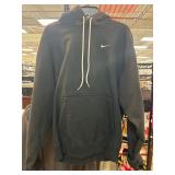 Black Nike Hoodie with Drawstring