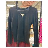 St. Johnï¿½s Bay Black Long Sleeve Shirt