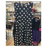 Grace Karin Polka Dot Sleeveless Dress