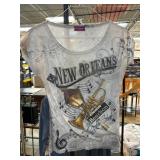 New Orleans Themed T-Shirt by The Gift Quarters