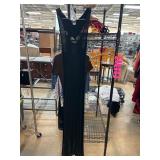 Black Venus Sleeveless Dress, Size M