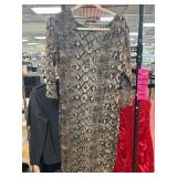 Whistle Marsh Snake Print Dress