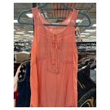 Maurices Coral Sleeveless Blouse