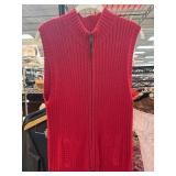 Mountain Lake Red Sleeveless Knit Vest