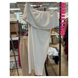 PrettyLittleThing Off-Shoulder White Dress