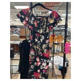 Floral Off-Shoulder Womenï¿½s Dress