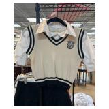Childrenï¿½s White and Black School Uniform Set