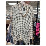 Chelsea & Theodore Plaid Long-Sleeve Top