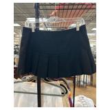 Black Pleated Skirt in Medium